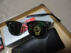 ★レイバン クラブマスターマットブラック部品取り中古品