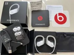 ★ビーツ　Beats Powerbeats 本体 ホワイト ワイヤレスイヤホンのサムネイル