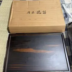 唐木花台脚付 黒丹2号（?）49㎝✖️32㎝✖️6㎝ - メルカリ