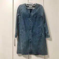 デニム ロング丈ジャケット Mサイズ