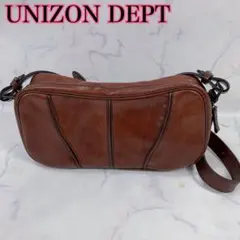 UNISON DEPT. 本革3連ボディウエストバッグ - メルカリ