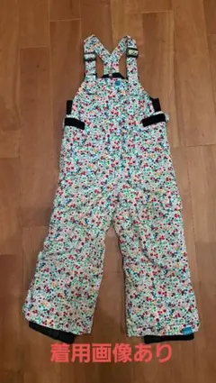 着用画像あり　ROXY 110センチ キッズスキーウェア