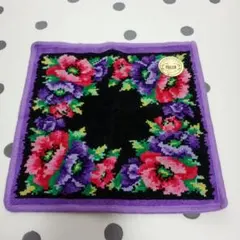 FEILER 花柄ハンカチ 100%コットン