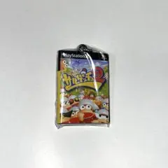 ゲームパッケージミニチュアチャーム（Playstation）　サルゲッチュ２