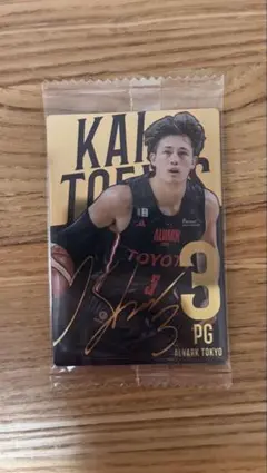 Bリーグファングッツ アルバルク東京 テーブス海トレカ 新品未開封