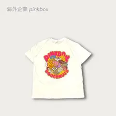 海外限定 ピンクボックス うんち キャラ USA アメリカ 企業Tシャツ 美品