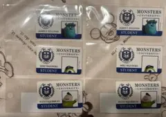 モンスターズ・ユニバーシティ 学生証 6枚セット