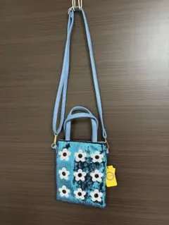 Cat Allamanda フラワーショルダーバッグ