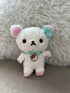 限定品 コリラックマ 誕生石カラー ぶらさげぬいぐるみ エメラルド 5月