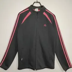 adidas　アディダス　ジャージ　サイズOT　トラックジャケット　ロゴ　古着