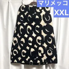 マリメッコ×ユニクロ　フリーススカート