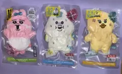 圧縮出荷中！？ぬいぐるみ　おぱんちゅうさぎ　んぽちゃむ　きみまろ　3種セット