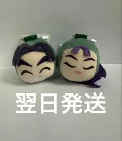 忍たま乱太郎　フェイスバッジ　い組　立花仙蔵　潮江文次郎　セット