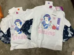 姉妹　2セット　90cm 110cm 白雪姫　シャツ　ボトムス　セットアップのサムネイル