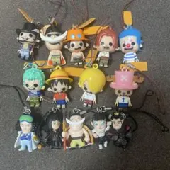 ワンピース　ONE PIECE ストラップ 14点 まとめ売りのサムネイル