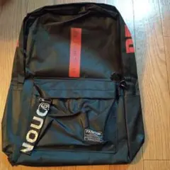 BE YOUR STYLE ロゴ入り リュックサック ブラックのサムネイル