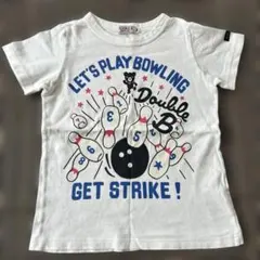 お値下げ！ダブルB ボウリングTシャツ 100cm