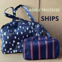 ADIEU TRISTESSE×SHIPS雑誌付録 ポーチ2個セットのサムネイル