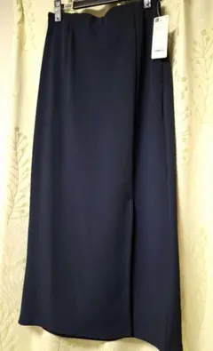 GU カットナローミディスカート ネイビー Lサイズ