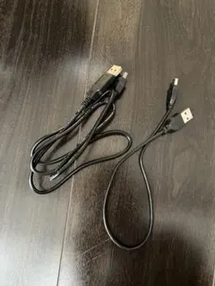 USBコネクタ　ケーブル　タイプA Mini-B 1m 38cm 2本セット