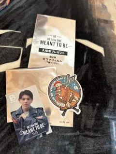 BE:FIRST MEANT TO BE 特典プレゼントドームツアーグッズ