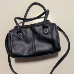 nikoand…ネイビー 合成皮革 ショルダーバッグ