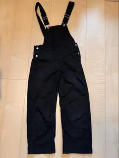 しまむらブラック黒サロペット　オーバーオール 150