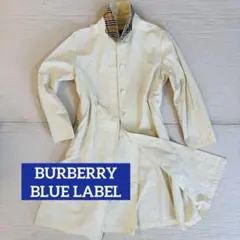 ☆ BURBERRY BLUE LABEL スプリングコート アイボリー