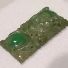 翡翠 天然石 玉石 骨董品 ベルトバックル コレクション - メルカリ