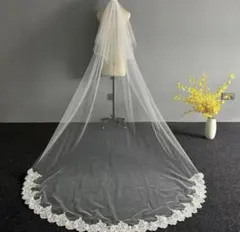 3m2層スパンコールロングベール