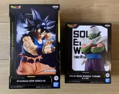 ドラゴンボールZ フィギュア 孫悟空 ピッコロ 2体 コレクタブルソフビ