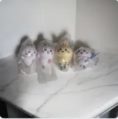 ちいかわ つまんでつなげてますこっと4個セット♪