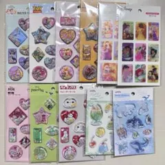 セリア ウォーターシール ディズニー まとめ売り