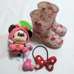 長靴 レインブーツ キッズ　１４cm　女の子　他3点セット