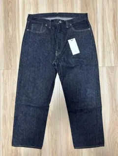 A.PRESSE Washed Denim Wide Pants