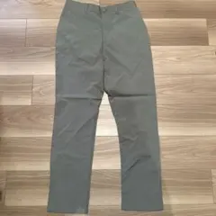 テーパードパンツ　グレー M　薄地