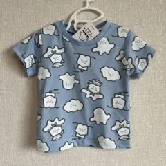 【タグ付き新品】しなぷしゅ 半袖Tシャツ 80センチ 総柄
