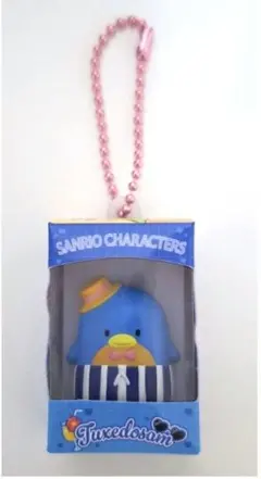산리오 キャラクターズ 日焼けタキシードサム ミニチュアフィギュア キーホルダー