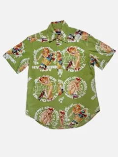 ヒステリックグラマー 90s 総柄 半袖シャツ レディース フリーサイズのサムネイル