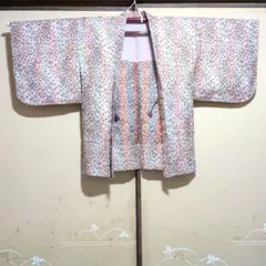 花柄 羽織 ピンク系