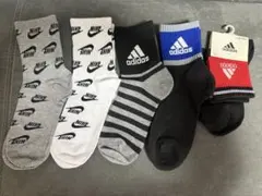Nike Adidas ナイキ　アディダス　キッズ靴下セット22 から25cm
