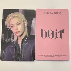 フィリックス　straykids DOIT ポップアップ　フーディー　付属トレカ