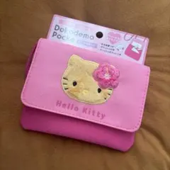 日焼けキティHello Kitty ポーチ ピンク