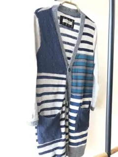 【ジーンナッソーズ】肌寒い時期に ロングカーディガンのサムネイル