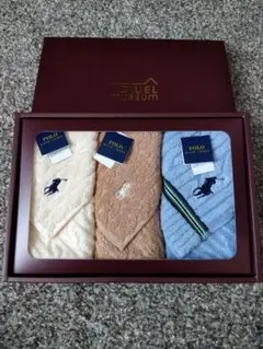 Polo Ralph Lauren タオルハンカチセット 3枚　ギフトセット