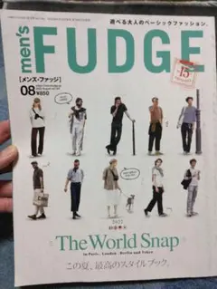 men's FUDGE 2022年8月号 vol.144