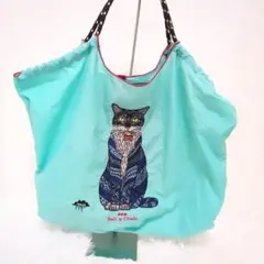 Ball&Chain ボールアンドチェーン MULGA 猫 刺繍 トートバッグ