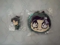 忍たま乱太郎 潮江文次郎 ミニポーチキーホルダー まちぼうけ 六年生の段