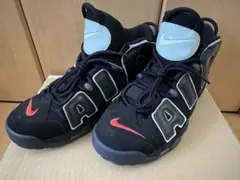 NIKE AIR MORE UPTEMPO ブラック レッド　28.5cm