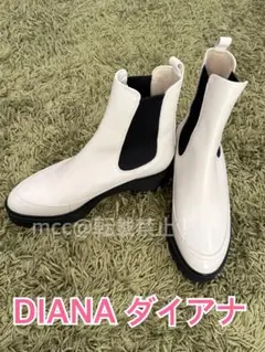 【 DIANA 】美品　ダイアナ　厚底 サイドゴアブーツ 23センチ♡